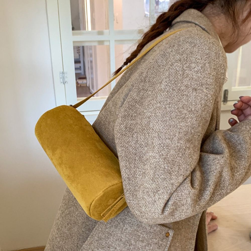 Shoulder Bag Suede Pillow Hand – Hobo Bag Slouchy recenzja i cena