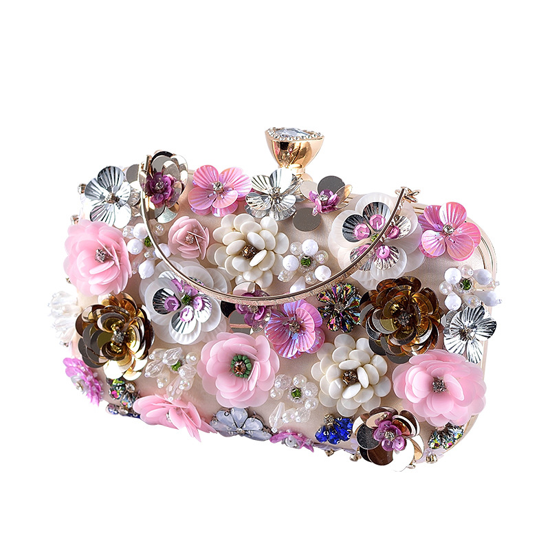 Fashion Women Bags Flower Diam – Clutch Bag Evening recenzja i cena