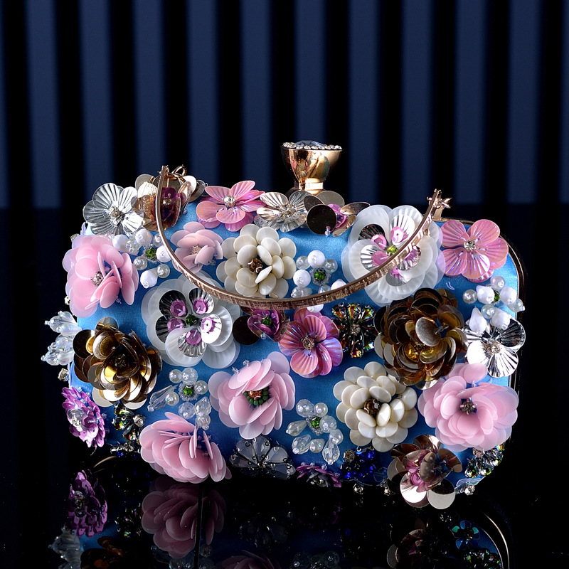 Fashion Women Bags Flower Diam – Clutch Bag Evening recenzja i cena