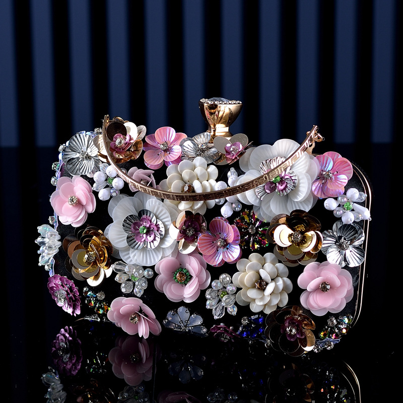 Fashion Women Bags Flower Diam – Clutch Bag Evening recenzja i cena