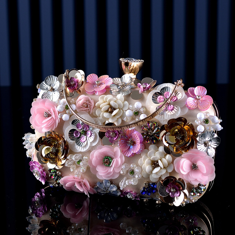 Fashion Women Bags Flower Diam – Clutch Bag Evening recenzja i cena
