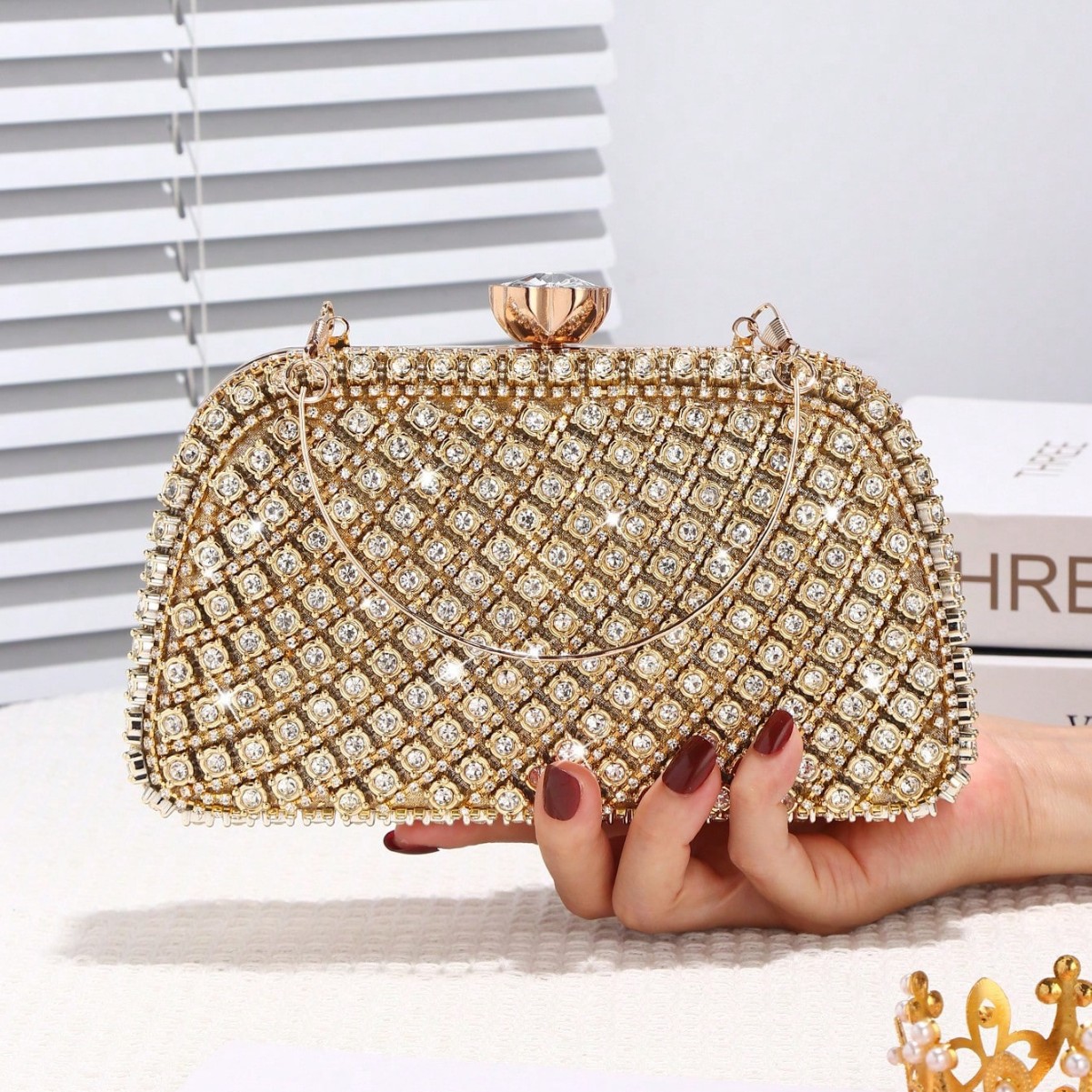Luxury Diamonds Glitter Evenin – Clutch Bag Evening recenzja i cena