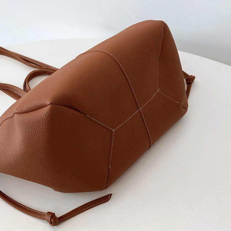 Large Capacity Leather Zipper  – Women Bags In Trend recenzja i cena