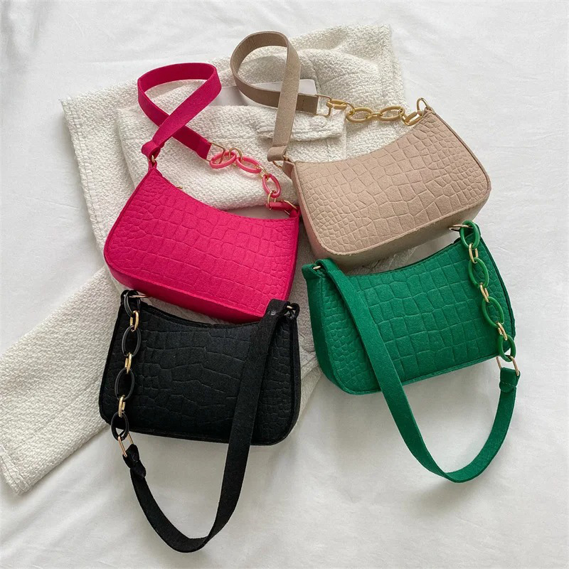 Fashion Ladies Handbag Under C – Half Moon Crescent recenzja i cena