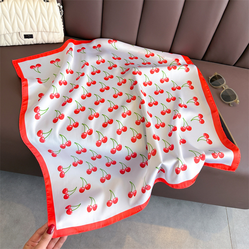 Luxury Square Satin Scarf Wome – Women Bags Online recenzja i cena